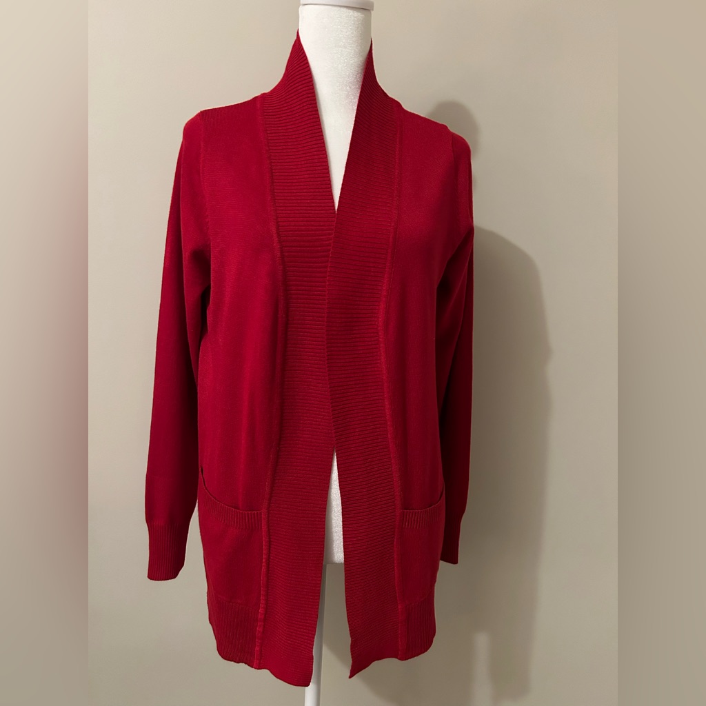 Red Cardigan New